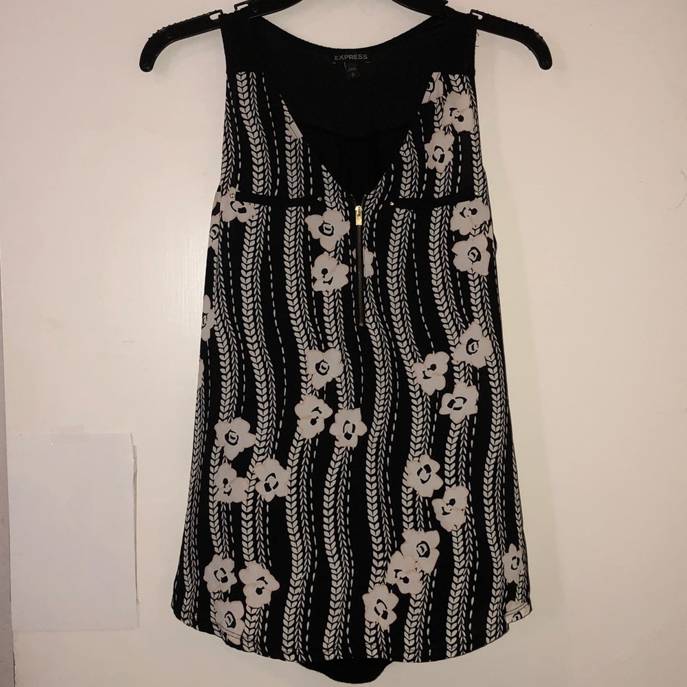 Express Small Zipper Tank